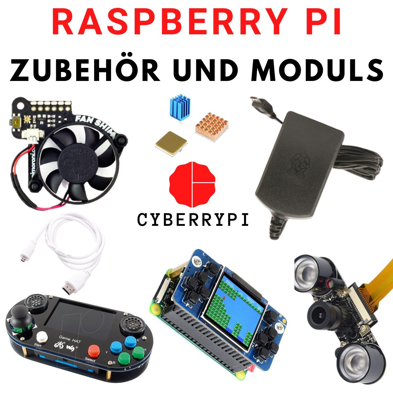 Raspberry Pi Zubehör und Moduls