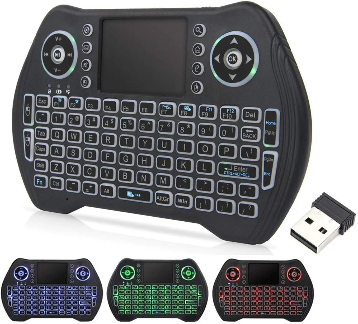 Mini Tastatur für Raspberry Pi mit Wireless und Touchpad