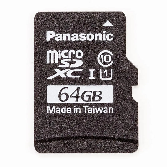 NOOBS vorinstalliert - Panasonic 64GB microSD Speicherkarte